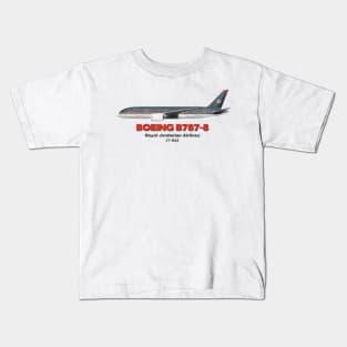 Boeing B787-8 - Royal Jordanian Airlines Kids T-Shirt
